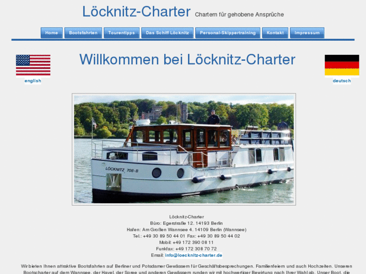 www.loecknitz-charter.de