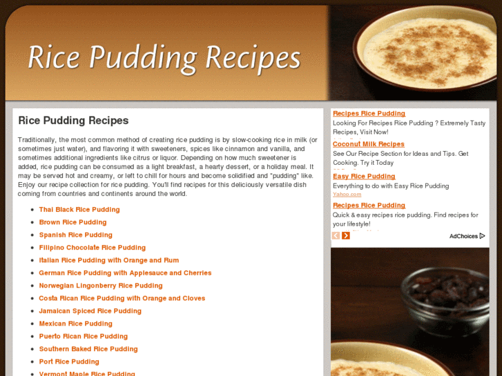 www.ricepuddingrecipes.org