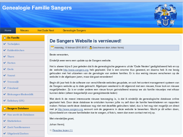 www.sangers.org