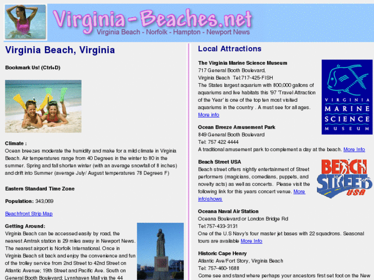 www.virginia-beaches.net