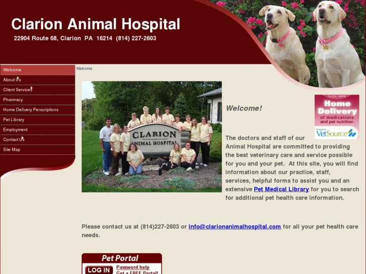 www.clarionanimalhospital.com