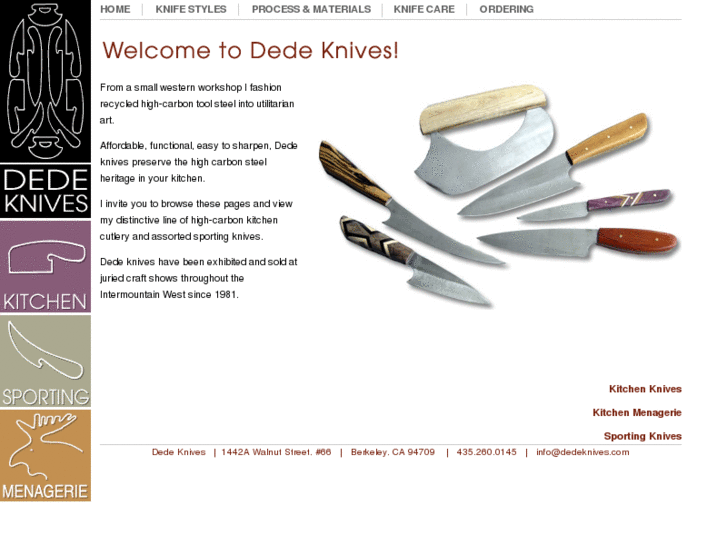 www.dedeknives.com