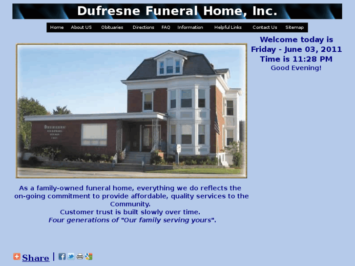 www.dufresnefuneralhome.com