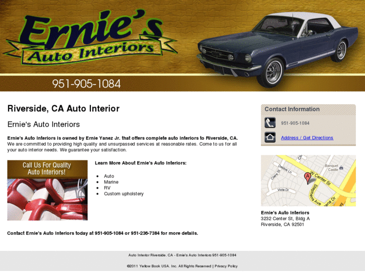 www.erniesautointeriors.com