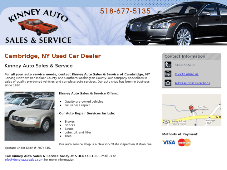 www.kinneyautosales.com