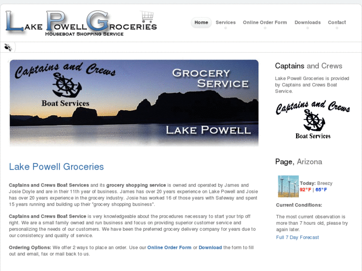 www.lakepowellgroceries.com