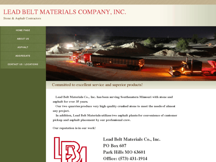 www.leadbeltmaterials.com