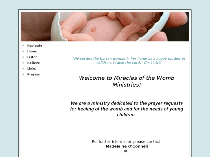 www.miraclesofthewombministries.com