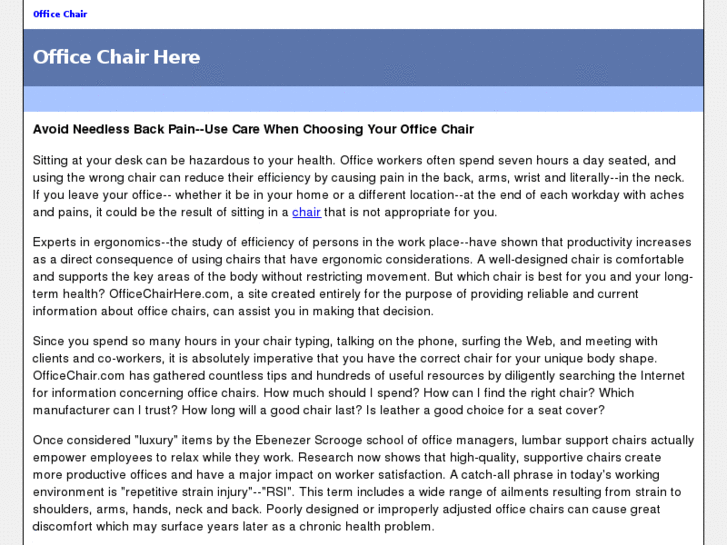 www.officechairhere.com