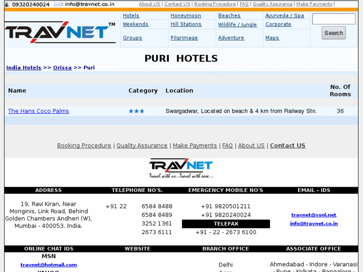 www.purihotels.net