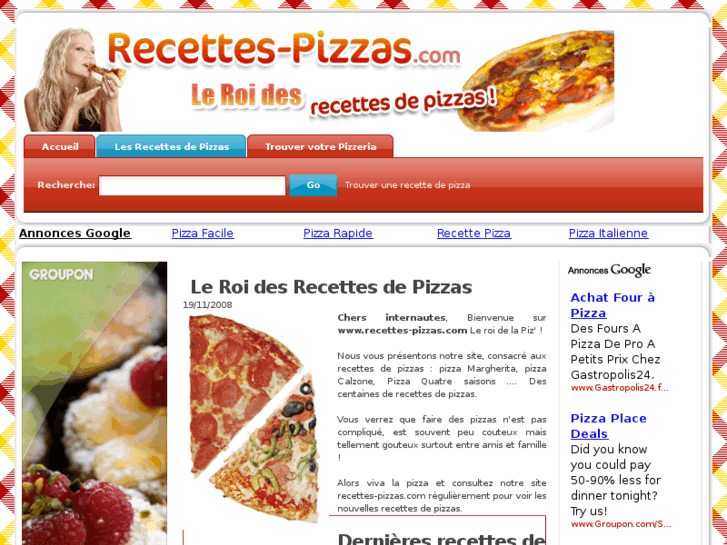 www.recettes-pizzas.com