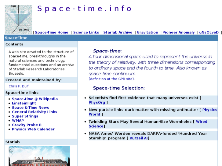 www.space-time.info