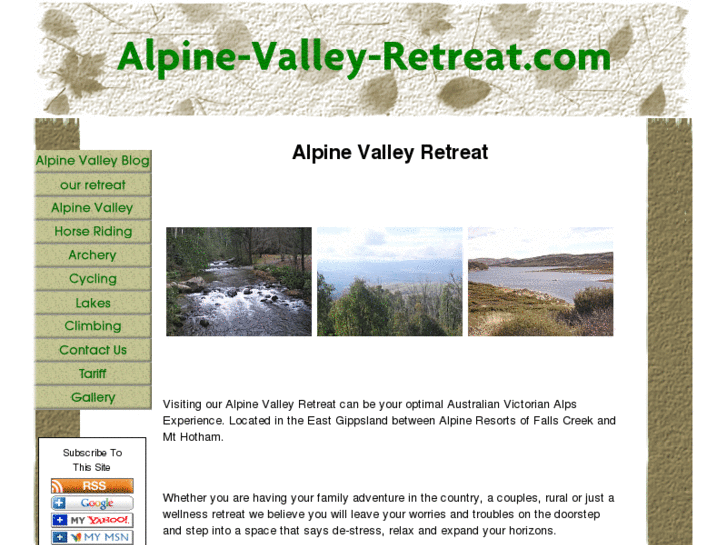 www.alpine-valley-retreat.com