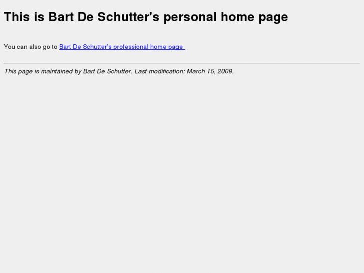 www.bartdeschutter.org