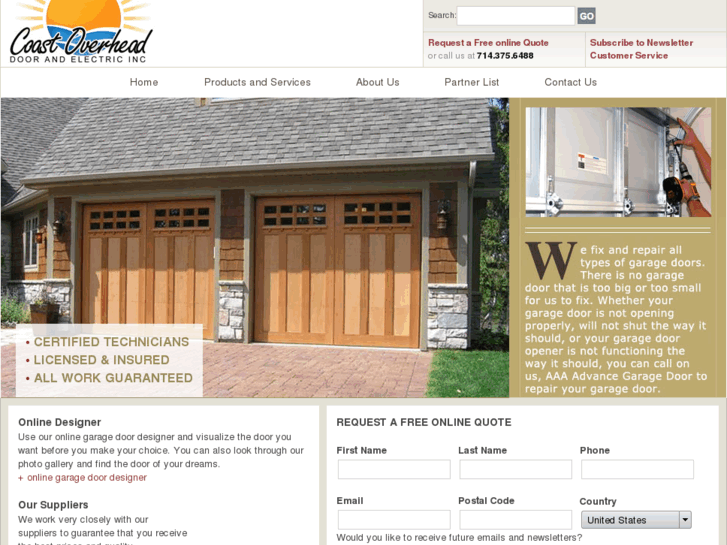 www.coastoverheaddoor.com