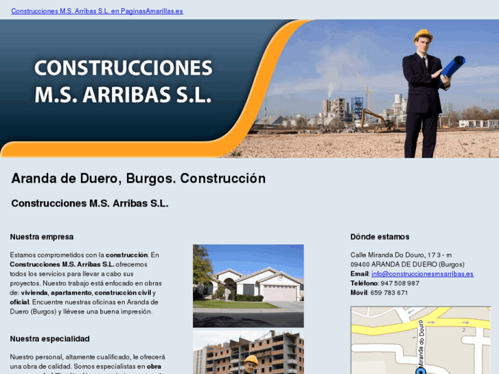 www.construccionesmsarribas.es