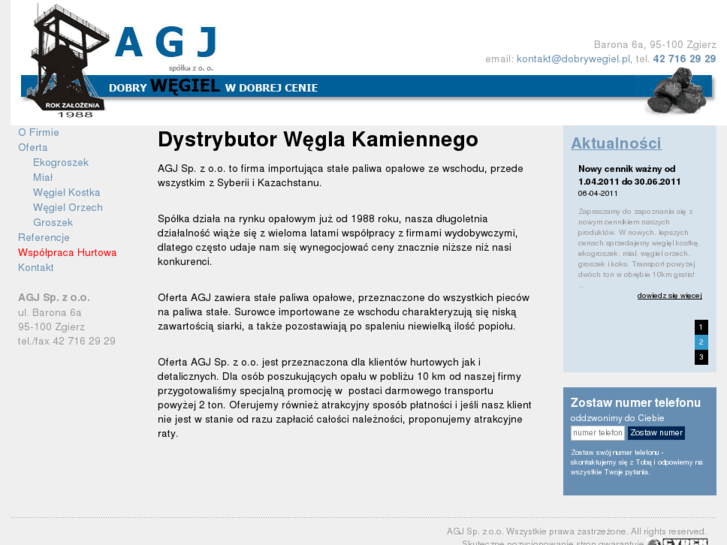 www.dobrywegiel.pl