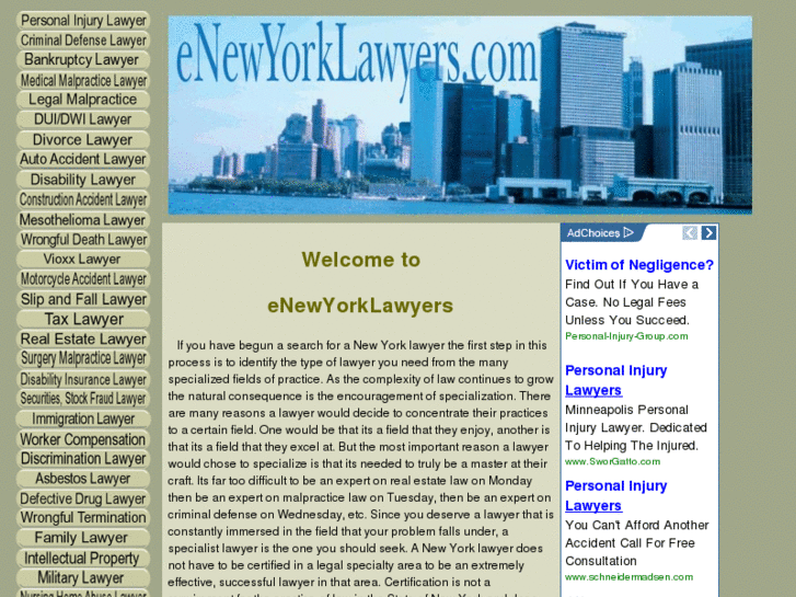 www.enewyorklawyers.com