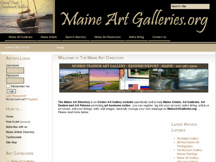 www.maineartgalleries.org