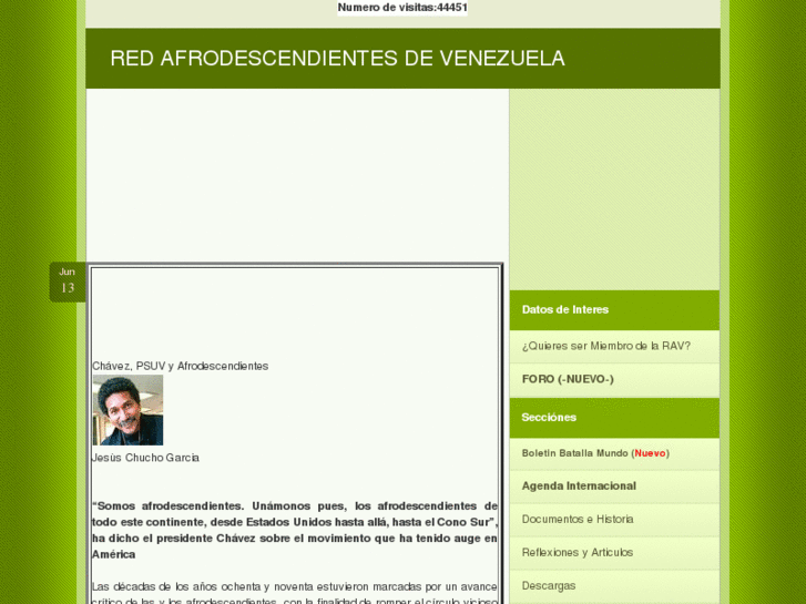 www.redafrodescendientesdevenezuela.com