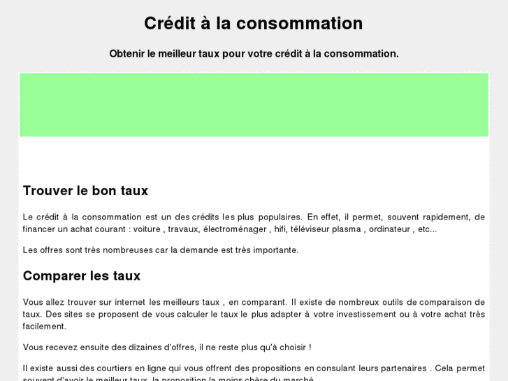www.taux-credit-consommation.info