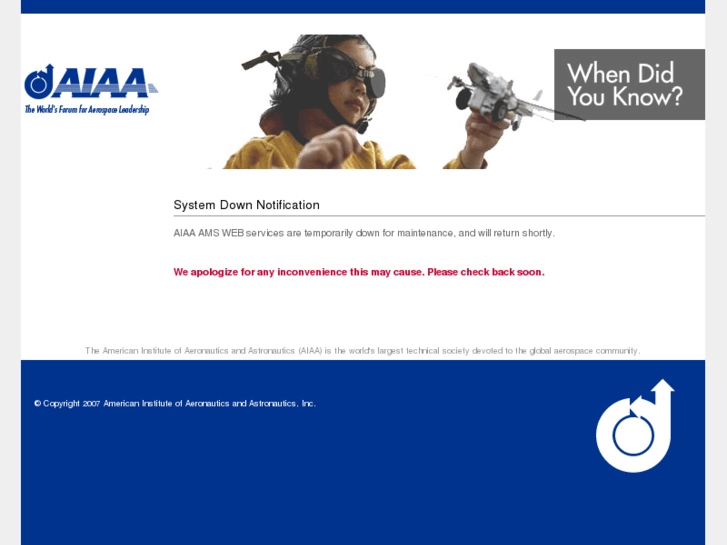 www.aiaaisdown.org