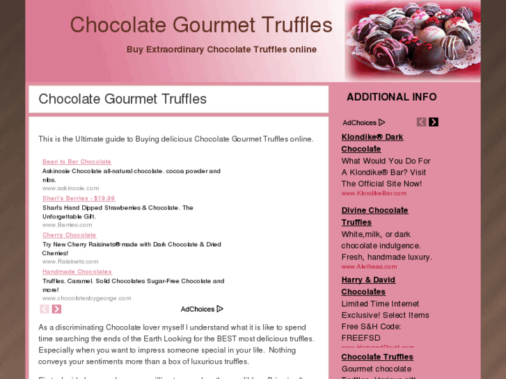 www.chocolategourmettruffles.net