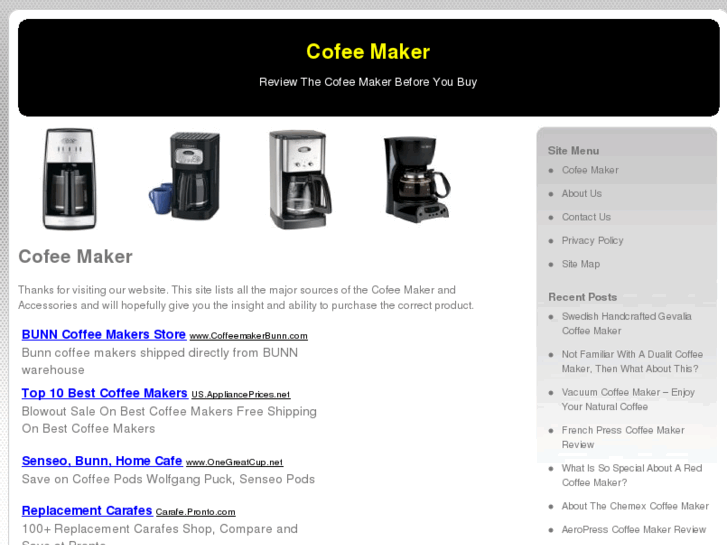 www.cofeemaker.org
