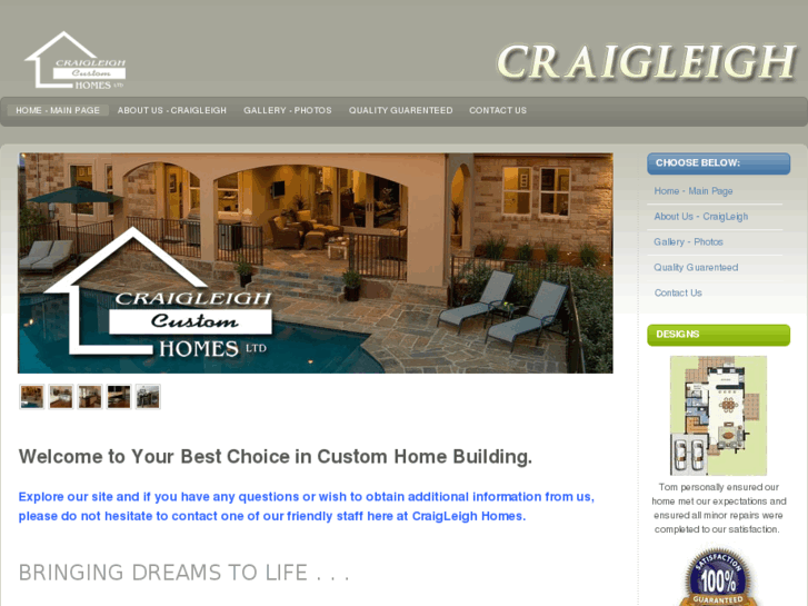 www.craigleehomes.com