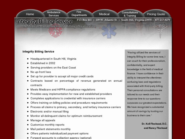 www.integritybillingforyou.com