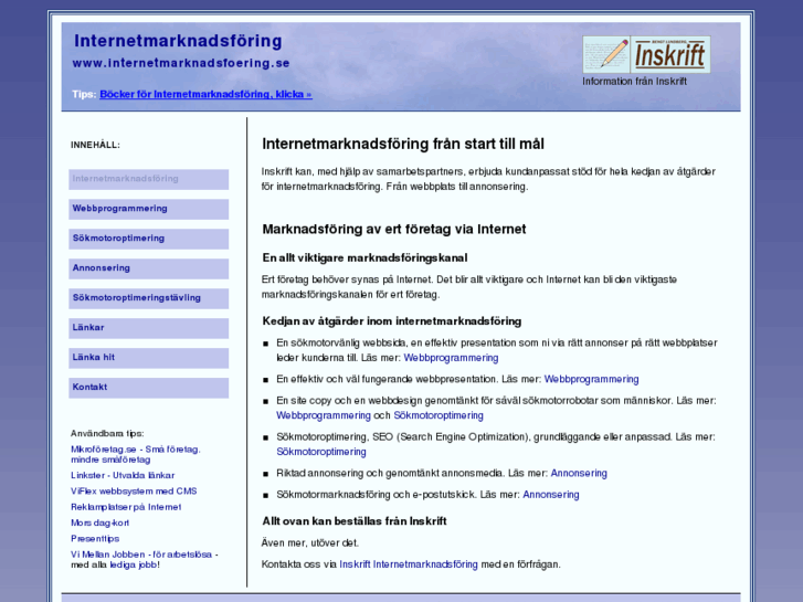 www.internetmarknadsfoering.se