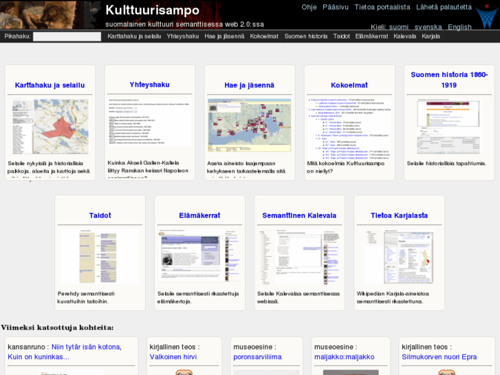 www.kulttuurisampo.fi