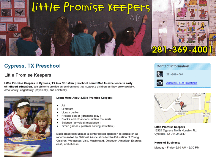 www.littlepromisekeeperscypress.com