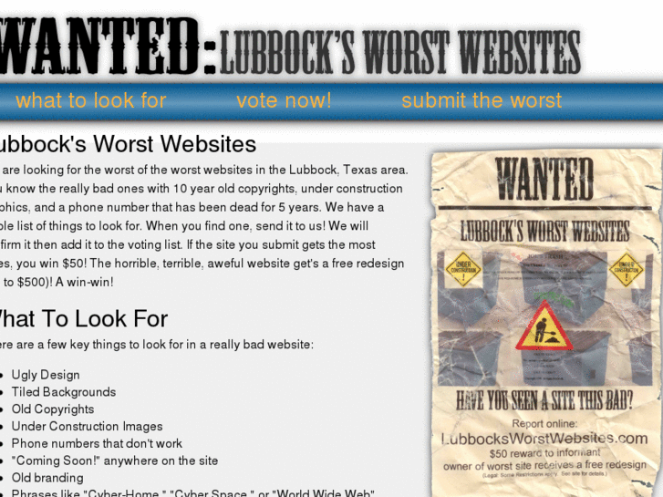 www.lubbocksworstwebsites.com