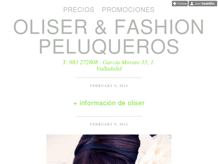 www.oliserpeluqueros.com