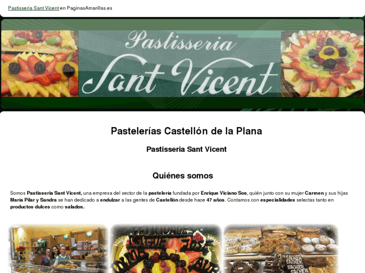 www.pastisseriasanvicent.es