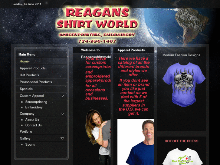 www.reagansshirtworld.com