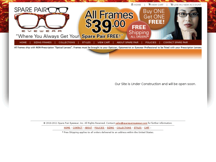 www.sparepaireyewear.com