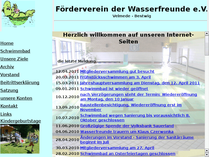 www.wasserfreunde.info