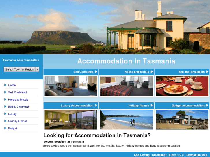 www.accommodationintasmania.com