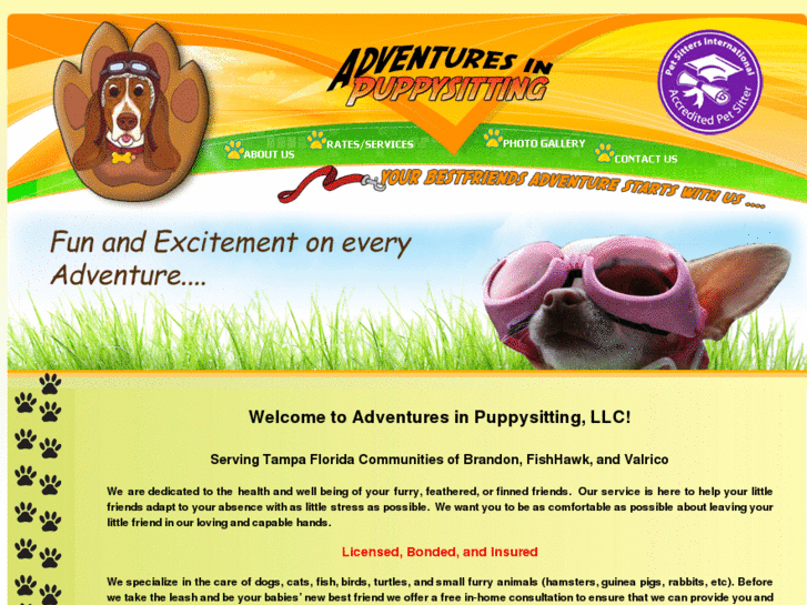 www.adventuresinpuppysitting.com