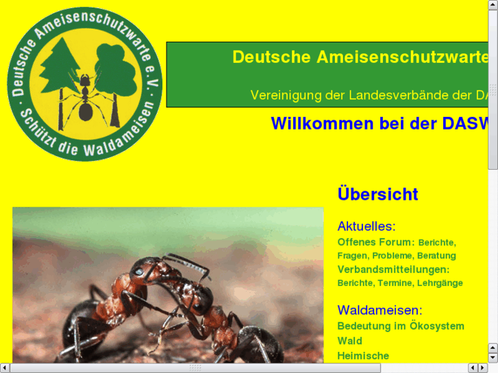 www.ameisenschutzwarte.de