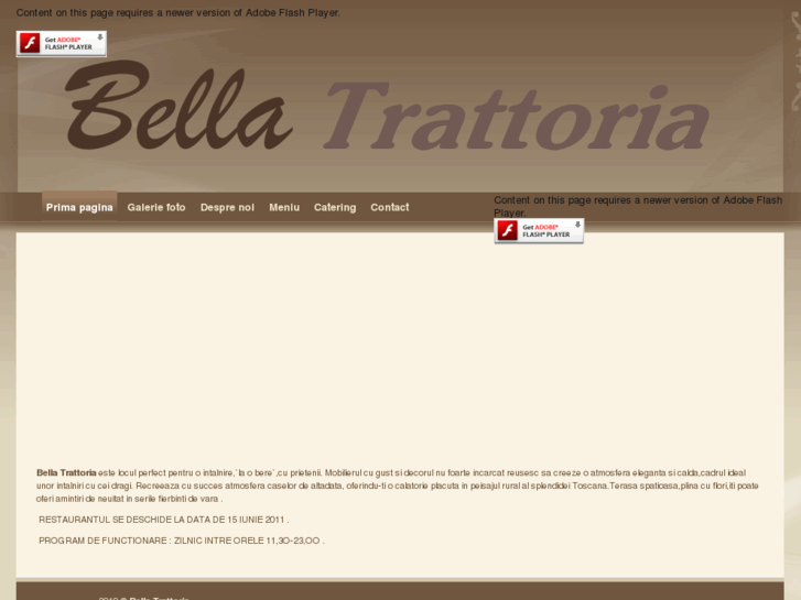 www.bellatrattoria.ro