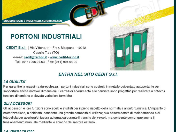 www.cedit-portoni.it