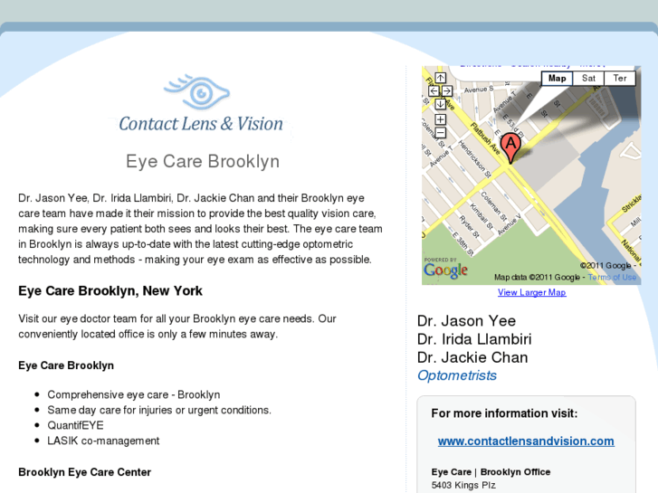 www.eyecarebrooklyn.com