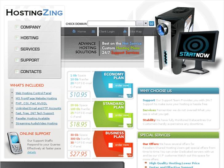 www.hostingzing.net