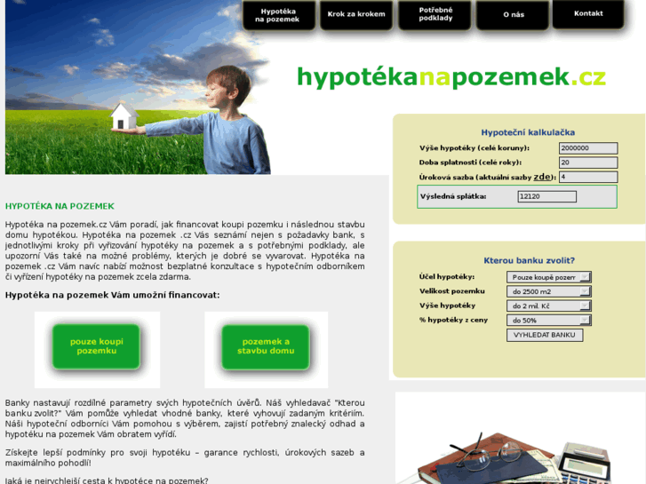 www.hypotekanapozemek.cz