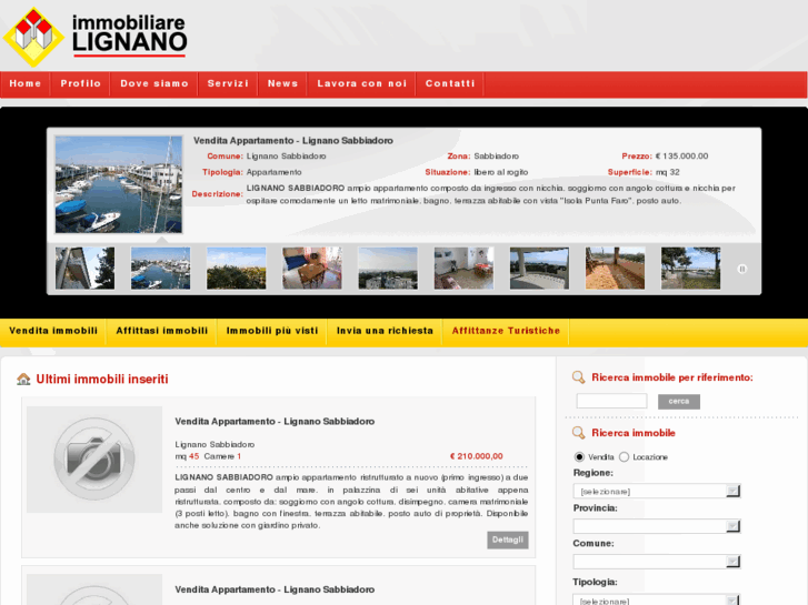 www.immobiliarelignano.it