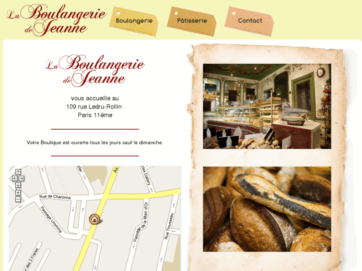 www.laboulangeriedejeanne.com