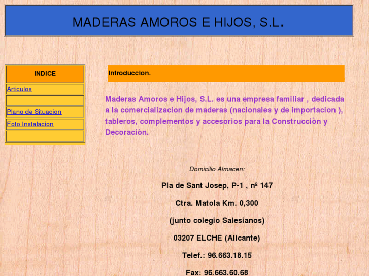 www.maderasamoros.com